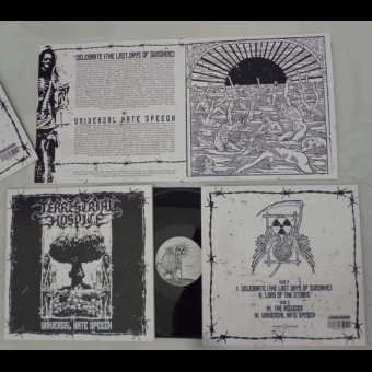 TERRESTRIAL HOSPICE Universal Hate Speech LP BLACK , PRE-ORDER [VINYL 12'']